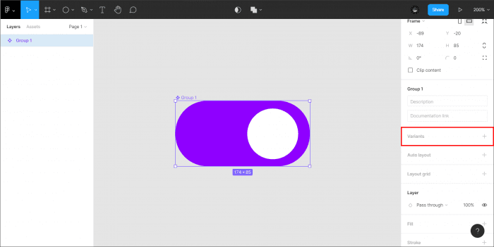 Zone sur Figma
